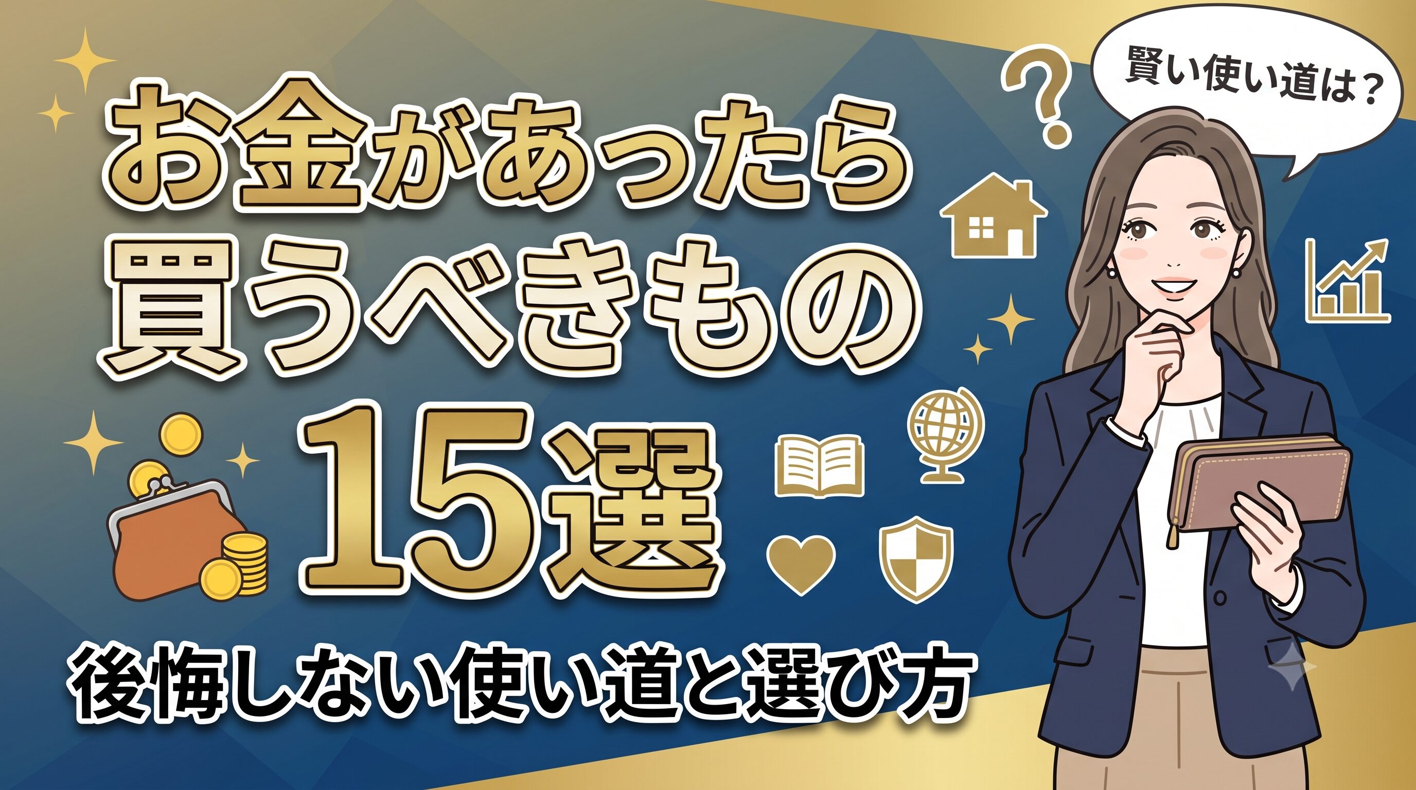 お金があったら買うべきもの15選｜後悔しない使い道と選び方